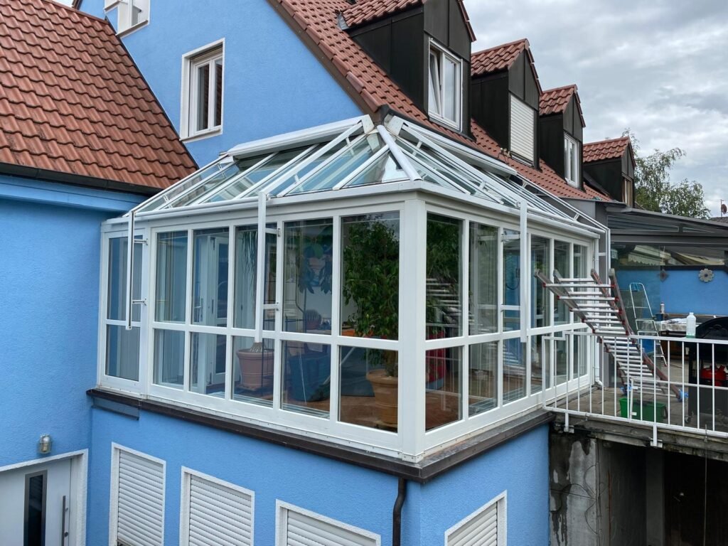 Reinigung von Glasflächen